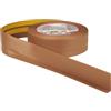 ProfiPVC Battiscopa PVC 50x20 mm - 5 metro, Adesivo, con Striscia Spezzata, Battiscopa Angolare Autoadesivo, flessibile e morbida, montaggio facile, 50x20 mm, Ambra
