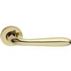 Area Shopping MANIGLIA MANIGLIE COPPIA PER PORTE INTERNE PORTA INTERNA PORTONE INTERNO DESIGN MODERNA MODERNE IN OTTONE VERNICIATO ORIONE