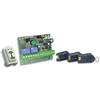 Hiltron KIT SCHEDA CHIAVE UNIVERSALE CON 3 CHIAVI ELETTRONICHE HILTRON CON INSERITORE