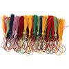 NUOBESTY Nodo Cinese Nappa 50 Pezzi Nappe Decorative Per Gioielli Portachiavi Segnalibri Accessori Fai-Da-Te Moda Nappe Seta Appese Per Progetti Creativi Casa