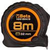 Beta 1691BM/8 - Flessometro con cassa bimateriale in ABS antiurto
