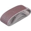 Einhell kwb by Einhell 5 nastri abrasivi 75 x 533 mm accessori per levigatrice a nastro (5 nastri abrasivi, 75 x 533 mm, adatto per levigatrice a nastro Einhell Stand)