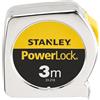 STANLEY 1-33-218 Flessometro Powerlock, 3 m x 12,7 mm