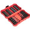 Amazon Basics Set di punte per avvitatore a percussione, a croce, a taglio e Torx, confezione da 42 pezzi, Taglia Unica