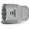 Hazet 880Z-22 Inserto per Chiave a Bussola a Doppio Esagono, Argento, Attacco Quadro, Cavo, 10 mm 3/8 di Pollice