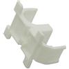 Wiroflex Set di 10 battiscopa e portatubi di tutti i tipi, bianco, 26155 5
