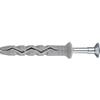 Molly M364100PB-XJ Tasselli da colpire 100 pezzi, 6 x 40 mm, grigio, set da 100 pezzi