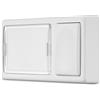 REV Ritter 0504390555 - Piastra per citofono a parete, 1 pezzo, bianco