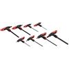 Amazon Basics Set di chiavi esagonali con impugnatura a T, 8 pezzi, 2 - 10 mm