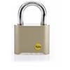 Yale Locks, Yaly 50 12650 Lucchetto combinazione finitura ottone, B00L2JXMHG