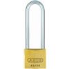 Abus 12293 - Lucchetto in ottone ad arco lungo, 60 mm, con chiave unica 6301
