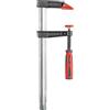 kwb Profi Vite Force con maniglia a 2 componenti 80x250, larghezza di serraggio 250 mm, profondità di serraggio 80 mm, mascelle di serraggio in acciaio casting a temperatura, cacciavite con profili cavi