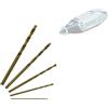 Tivoly 11468570003 - Set di punte da trapano in metallo Cobalt Technic, bronzo, 5 pezzi