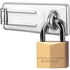 Master Lock 140703EURD Set Composto Chiusura a Scatto per Porta e Lucchetto a Chiave