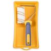 Hardy Working Tools Set 3 pezzi: rullo 10 cm Maxprofi con vaschetta 30x29 cm. Modello 30 mm per vernici acriliche con serbatoio, 12 mm per siliconiche e poliammide professionale.