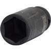 KS Tools 515.1124 Bussola Esagonale per Avvitatori ad Impulsi, Lunga, 24 mm, 1/2
