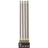 Connex COXT973291 Set di punte per cacciavite, argento, 150 mm, set di 4 pezzi