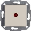 Kopp 614601077 - Interruttore di controllo Europa Bipolare con illuminazione, Interruttori