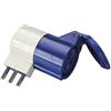 POLY POOL - PP0640S Adattatore CEE 3 Poli Spina Civile Standard Italiano - Presa Industriale IEC309 Grande 16A IP20 - Adattatore Presa Industriale con Made in Italy - Adattatore Industriale 1 PEZZO