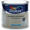 Dulux Smalto Satinato all'Acqua per Metallo Plastica e Legno Pronto all'Uso per Esterni e Interni, 0.5 Litri, Nocciola