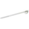 Fischer FF 16-63 Fascetta per tubi e cavi, range di serraggio 16-63 Mm, ideale per Tubo Rigido, 40 pezzi, Bianco, 519809
