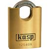Kasp K12540XD Lucchetto in ottone premium, 40 mm, arco protetto