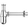 Cornat Masidef member of the würth group Cornat, Chiusura anti odore, 1/4, 75 mm, cromata