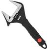 Amazon Basics Chiave inglese regolabile, con ganascia larga e impugnatura morbida, 16,1 x 7,2 x 1,5 cm (lunghezza x larghezza x altezza)