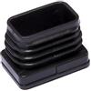 Brinox b75865 N - Innesto Interno Rettangolare, 20 x 30 mm, colore: nero
