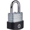 Yale Lucchetto in acciaio laminato di alta sicurezza Y125B/40/122/1 corpo 40mm, arco in acciao indurito, 3 chiavi