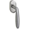 HOPPE maniglia per finestra Verona, quadrato 7 x 32 mm, effetto acciaio inox, 8102154
