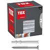 TOX Tassello universale Tetrafix XL 10x100 mm + vite, 25 pz, 021101141