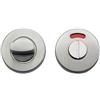 Bricard 667027 - Coppia di rosette in acciaio inox per coperchio wc, con spia luminosa