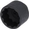 BRILLIANT TOOLS BT022683 Bussola per avvitatori a impulsi 1/2 dodecagonale 36 mm, corta [Powered by KS TOOLS]