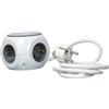 Unitec 30023 Presa Multipla, Bianco