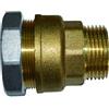 BOUTTE Boutt 2148781 SEM27 - Raccordo in ottone maschio, serie in ferro, per tubo in polietilene 27, 20 x 27