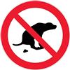 Novap - Pannello di rilevamento canine proibite, diametro 180 mm
