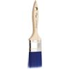 FLEUR DESIGNER'S PAINT | Pennellessa Setole Blu Sintetiche di Alta Qualità, Misura 4 cm, Alta Precisione e non lascia segni. Ottima Stesura e Facile Pulizia con Ghiera in Acciaio Inox. Made in Italy.