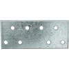 Connex HVG1550 - Raccordo piatto in confezione risparmio da 25 pezzi, 100 x 40 x 2 mm, zincato