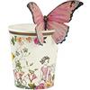 Talking Tables TSFAIRY-BFLYCUP Bicchiere di Carta USA e Getta con Farfalla, Tessuto, Multi-Colour