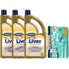 Dc Casa NUNCAS SET 3 CERA LIVAX PROFUMATA DA 1LT + GAMEX PANNI CATTURAPOLVERE