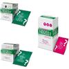 SAUGELLA PROTEZIONE NOTTE E GIORNO 40 PROTEGGI SLIP + 12 ASSORBENTI NOTTE CON ALI IN COTONE 100% IPOALLERGENICO