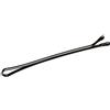 Sabrina Professional - Pinza per capelli a punta sferica, 500 g/51 mm, colore: Nero
