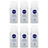 NIVEA 6 x NIVEA deodorante Corpo PURE INVISIBLE deo roll on offerta in stock