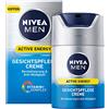 Nivea Men Nivea, Men Active Energy, crema viso, in confezione da 2 (1 x 50 ml), rinfrescante crema viso per uomini, crema idratante, contro i segni della stanchezza