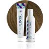 Pop Italy Soielixir Tinta Permanente per Capelli in crema SENZA Resorcina, Parafenilendiammina e Ammoniaca 93 Colori - 100 ml - (Pack Tinta + Ossigeno 10 vol. - 7/37 Biondo Medio Dorato Marrone)