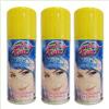 Virsus 3 bombolette Spray da 100 ml di Colore Giallo temporaneo per Capelli, colora i Tuoi Capelli per Feste Party e Eventi sia per Bambini e Ragazzi lacca Colorata Gialla