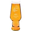 Maverton Bicchiere per la Birra in vetro - personalizzato - capienza 400 ml - ottima idea regalo - H20 cm x Ø7,8 cm - Perfetto per ogni uomo amante della buona Birra - festaiolo