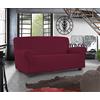BANZAII TEXTILE INNOVATOR ONLINE Banzaii copridivano elastico universale, fodera per divano con braccioli - 1 Posto Bordeaux - Made in Italy