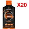 ETHICSPORT SUPER DEXTRIN BOOST ORANGE 30 ml - Kit con 20 pack monodose di gel energetici con caffeina e b-alanina